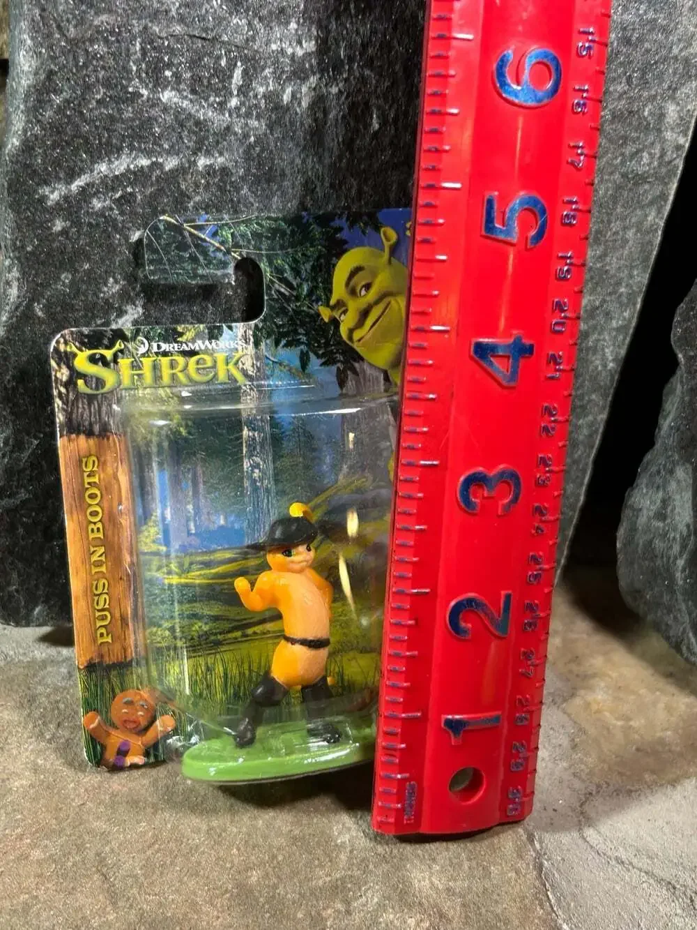 Puss In Boots Cake Topper Shrek DreamWorks Mattel Micro Collection Figure